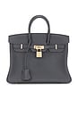 view 1 of 10 Hermes Swift Birkin 25 Handbag in Gris Misty