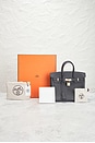 view 10 of 10 Hermes Swift Birkin 25 Handbag in Gris Misty