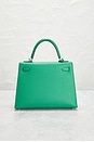 view 3 of 10 Hermes Epsom Kelly 25 Handbag in Vert Jade