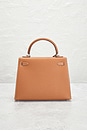 view 3 of 9 Hermes Epsom Kelly 25 Handbag in Gold