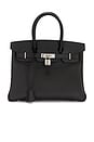 view 1 of 8 Hermes Epsom Birkin 30 Handbag in Noir