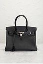 view 2 of 8 Hermes Epsom Birkin 30 Handbag in Noir