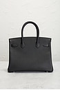 view 3 of 8 Hermes Epsom Birkin 30 Handbag in Noir