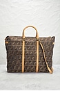 view 3 of 6 Fendi Zucca Boston Bag in Brown