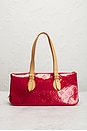 view 3 of 9 Louis Vuitton Vernis Rosewood Avenue Shoulder Bag in Red