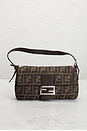 view 2 of 9 Fendi Zucca Baguette Shoulder Bag in Tobacco Brown