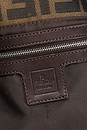 view 5 of 9 Fendi Zucca Baguette Shoulder Bag in Tobacco Brown