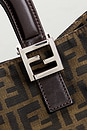 view 6 of 8 Fendi Zucca Handbag in Brown