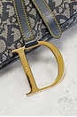 view 6 of 8 Dior Trotter Oblique Saddle Bag in Blue
