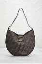 view 2 of 10 Fendi Zucca Hobo Bag in Brown