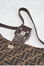 view 7 of 10 Fendi Zucca Hobo Bag in Brown