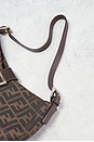 view 8 of 10 Fendi Zucca Hobo Bag in Brown