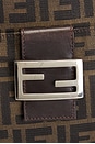view 6 of 7 Fendi Zucca Baguette Shoulder Bag in Brown