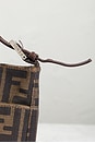 view 8 of 9 Fendi Zucca Mama Baguette Shoulder Bag in Brown