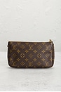 view 3 of 8 Louis Vuitton Monogram Pochette Accessoires Shoulder Bag in Brown