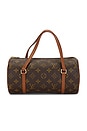 view 1 of 8 Louis Vuitton Vintage Monogram Papillon 26 Handbag in Brown