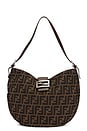 view 1 of 8 Fendi Zucca Hobo Bag in Brown