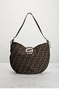 view 2 of 8 Fendi Zucca Hobo Bag in Brown