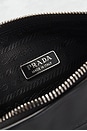 view 6 of 10 Prada Triangle Shoulder Bag in Black