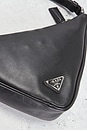view 7 of 10 Prada Triangle Shoulder Bag in Black