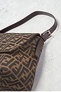 view 10 of 10 Fendi Zucca Mama Forever Baguette Shoulder Bag in Tobacco Brown
