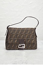 view 2 of 10 Fendi Zucca Mama Forever Baguette Shoulder Bag in Tobacco Brown