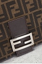 view 5 of 10 Fendi Zucca Mama Forever Baguette Shoulder Bag in Tobacco Brown