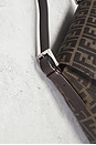 view 9 of 10 Fendi Zucca Mama Forever Baguette Shoulder Bag in Tobacco Brown