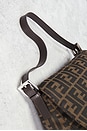 view 8 of 9 Fendi Zucca Mama Forever Baguette Shoulder Bag in Tobacco Brown