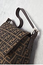 view 9 of 9 Fendi Zucca Mama Forever Baguette Shoulder Bag in Tobacco Brown