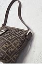 view 10 of 10 Fendi Zucca Baguette Shoulder Bag in Brown