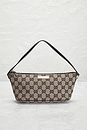 view 2 of 9 Gucci GG Boat Pochette Shoulder Bag in Black