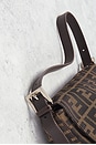 view 8 of 10 Fendi Zucca Mama Forever Baguette Shoulder Bag in Tobacco Brown