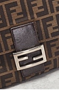 view 5 of 9 Fendi Zucca Mama Forever Baguette Shoulder Bag in Tobacco Brown