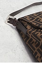 view 8 of 9 Fendi Zucca Mama Forever Baguette Shoulder Bag in Tobacco Brown