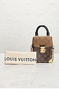 view 9 of 9 Louis Vuitton Monogram Reverse Camera Box Handbag in Brown