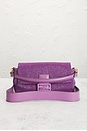view 2 of 9 Fendi Beaded Re-Edition Baguette Shoulder Bag in Purple