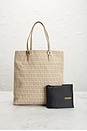 view 9 of 9 Fendi Zucchino Tote Bag in Beige