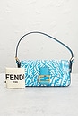 view 9 of 9 Fendi X Sarah Coleman FF Vertigo Baguette in Blue
