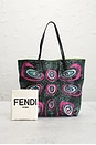 view 8 of 8 Fendi Beaded Vintage Tote Bag in Multi