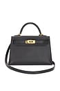 view 1 of 10 SAC À MAIN HERMES in Noir