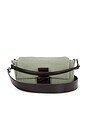 view 1 of 8 Fendi Knit Baguette Shoulder Bag in Grey
