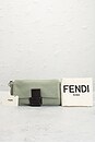 view 8 of 8 Fendi Knit Baguette Shoulder Bag in Grey
