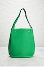 view 3 of 9 SAC PORTÉ ÉPAULE HERMES in Bambou Green