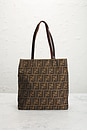 view 2 of 7 Fendi Zucca Tote Bag in Brown