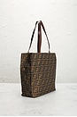 view 4 of 7 Fendi Zucca Tote Bag in Brown