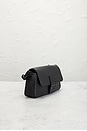 view 4 of 8 Fendi Selleria Baguette Shoulder Bag in Black