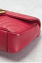 view 9 of 10 Gucci GG Marmont Shoulder Bag in Hibiscus Red