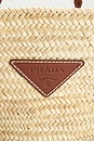 view 5 of 10 SAC PRADA in Naturale & Cognac