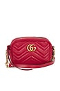 view 1 of 8 Gucci Mini GG Marmont Shoulder Bag in Hibiscus Red